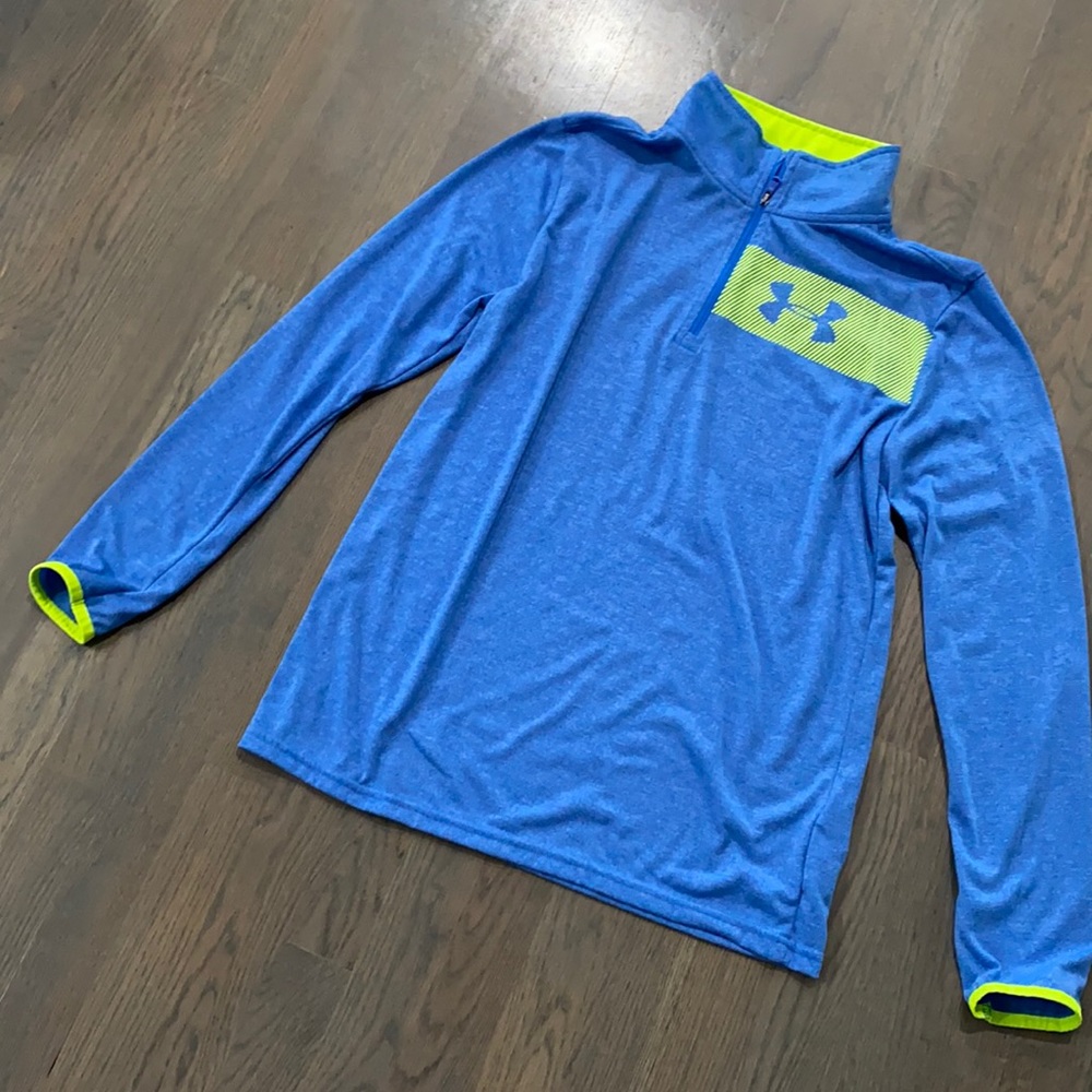 Boys under Armour 1/4 zip
